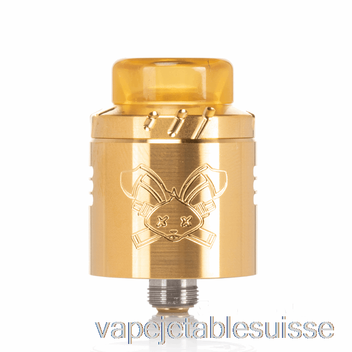 Vape Suisse Hellvape Lapin Mort Solo 22mm Rda Or